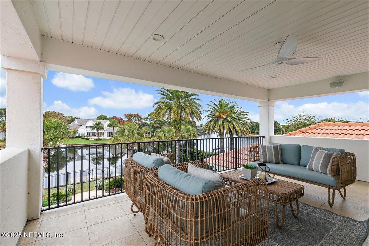 23 Corona Road Ponte Vedra Beach, FL 32082 - Photo 41 of 61 Balcony overlooking pool and warerway