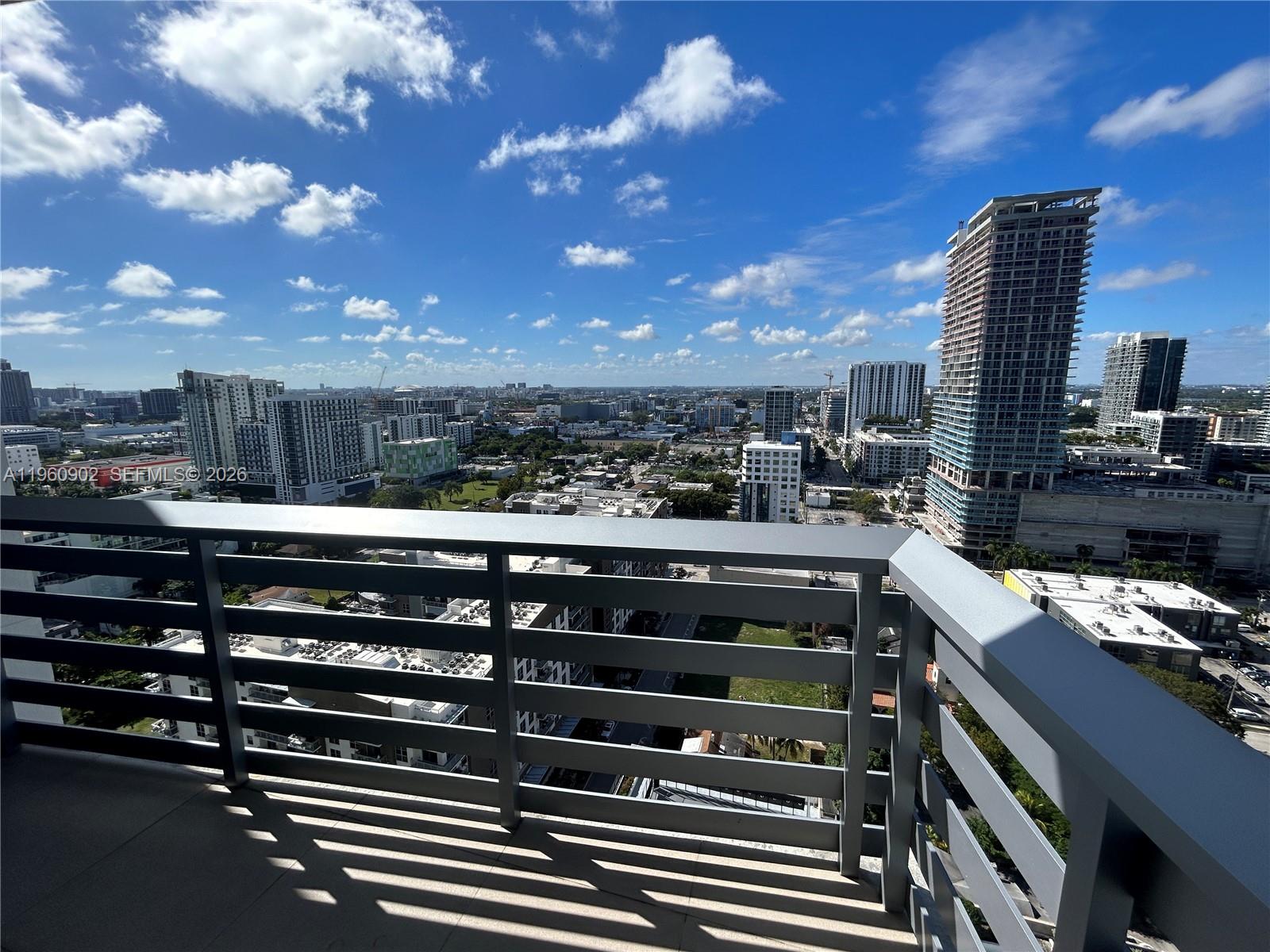 460 Northeast 28th Street, Unit 2401 Miami, FL 33137 - Photo 22 of 31 Balcony bedroom facing west