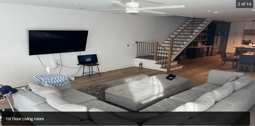 3324 Rosedale Avenue University Park, TX 75205 - Photo 11 of 11 a living room with furniture and a flat screen tv