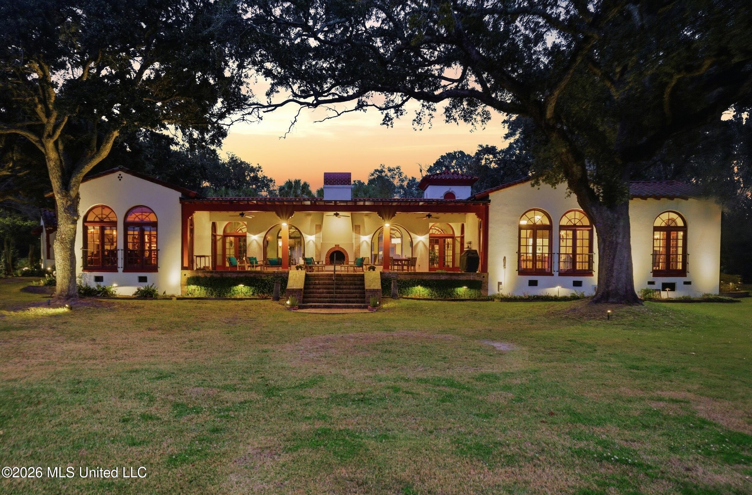 13801 Arbor Circle Ocean Springs, MS 39564 - Photo 84 of 95 NIGHT VIEW OF HOME FRONT