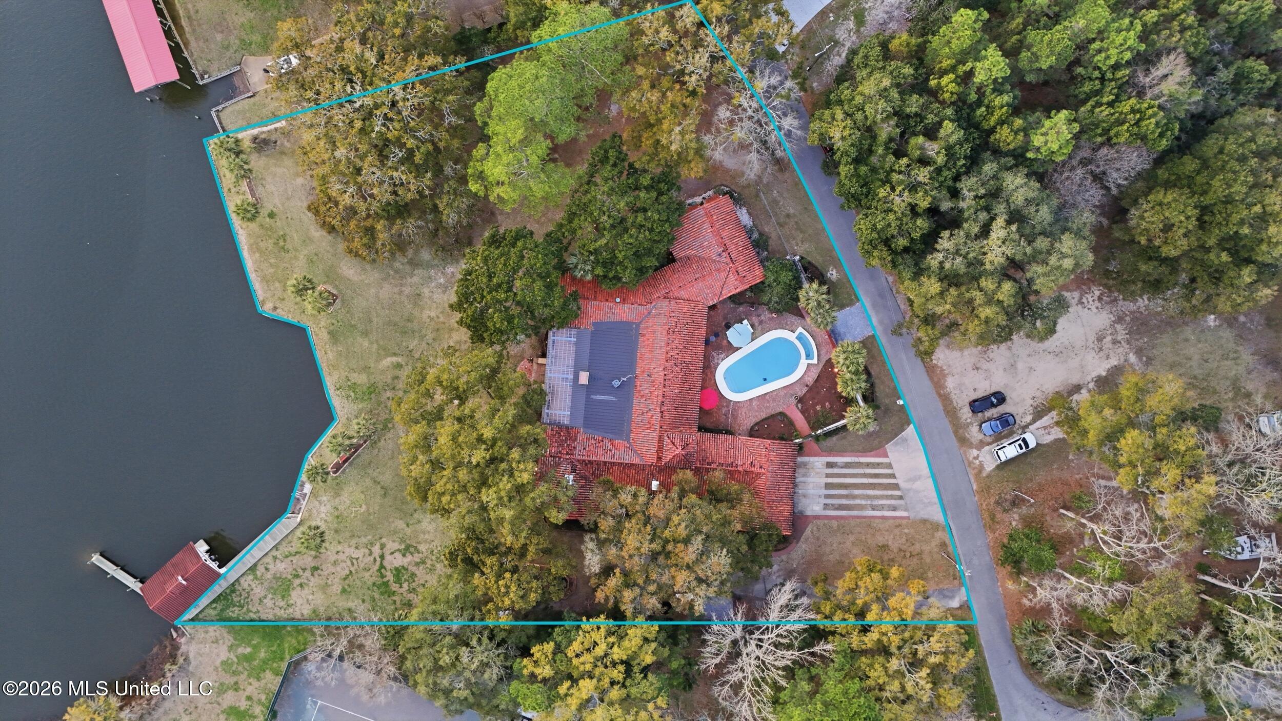 13801 Arbor Circle Ocean Springs, MS 39564 - Photo 94 of 95 OVERHEAD VIEW OF PROPERTY