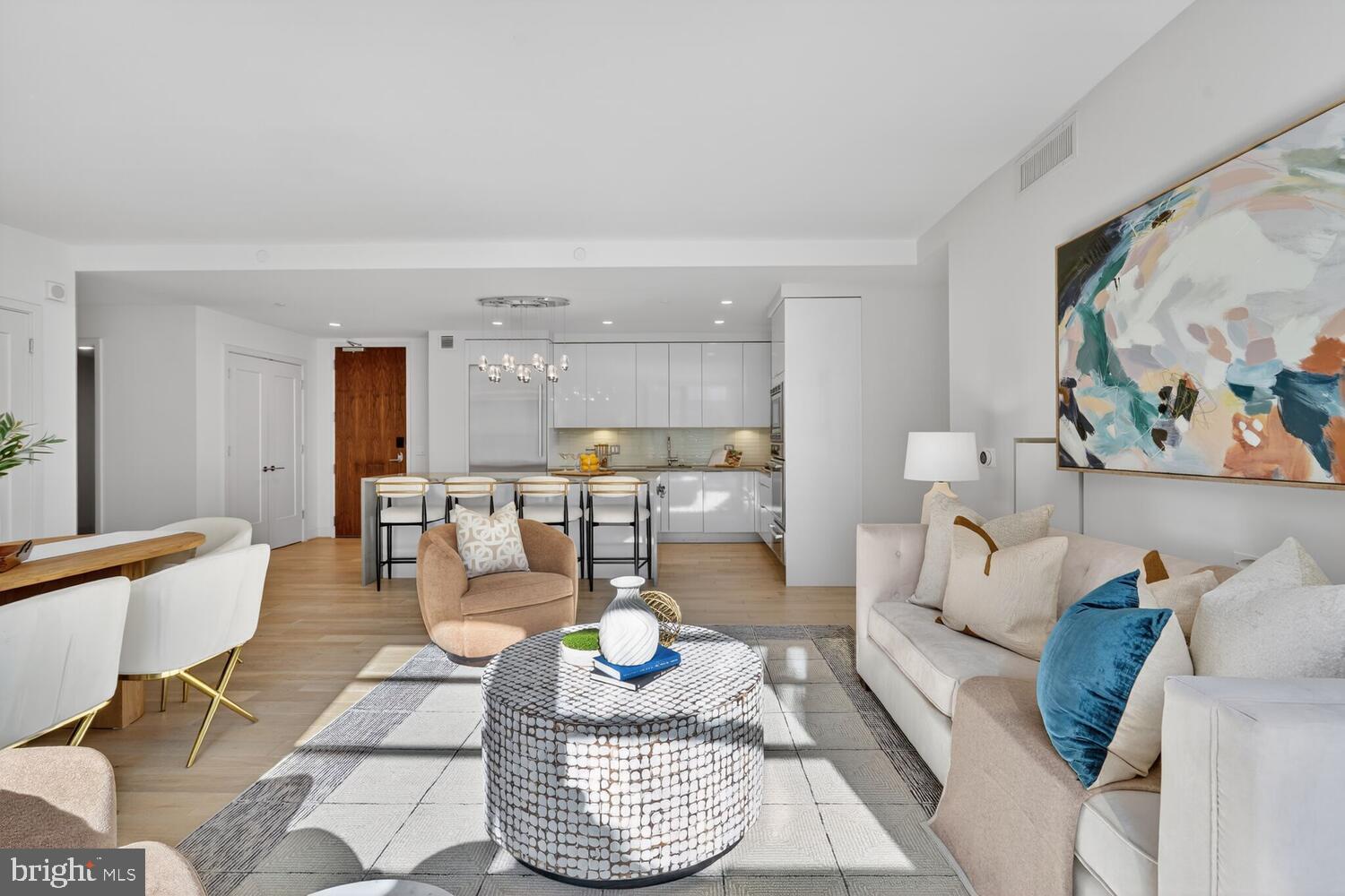 45 Sutton Square Southwest, Unit 1118 Washington, DC 20024 - Photo 11 of 65 Seamless flow for everyday living & entertaining