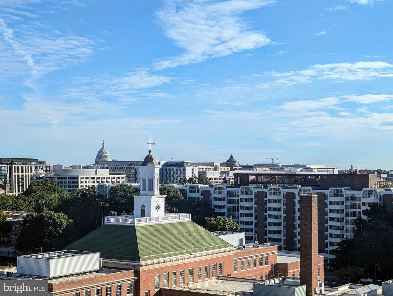45 Sutton Square Southwest, Unit 1118 Washington, DC 20024 - Photo 13 of 65 Historic skyline meets modern cityscape
