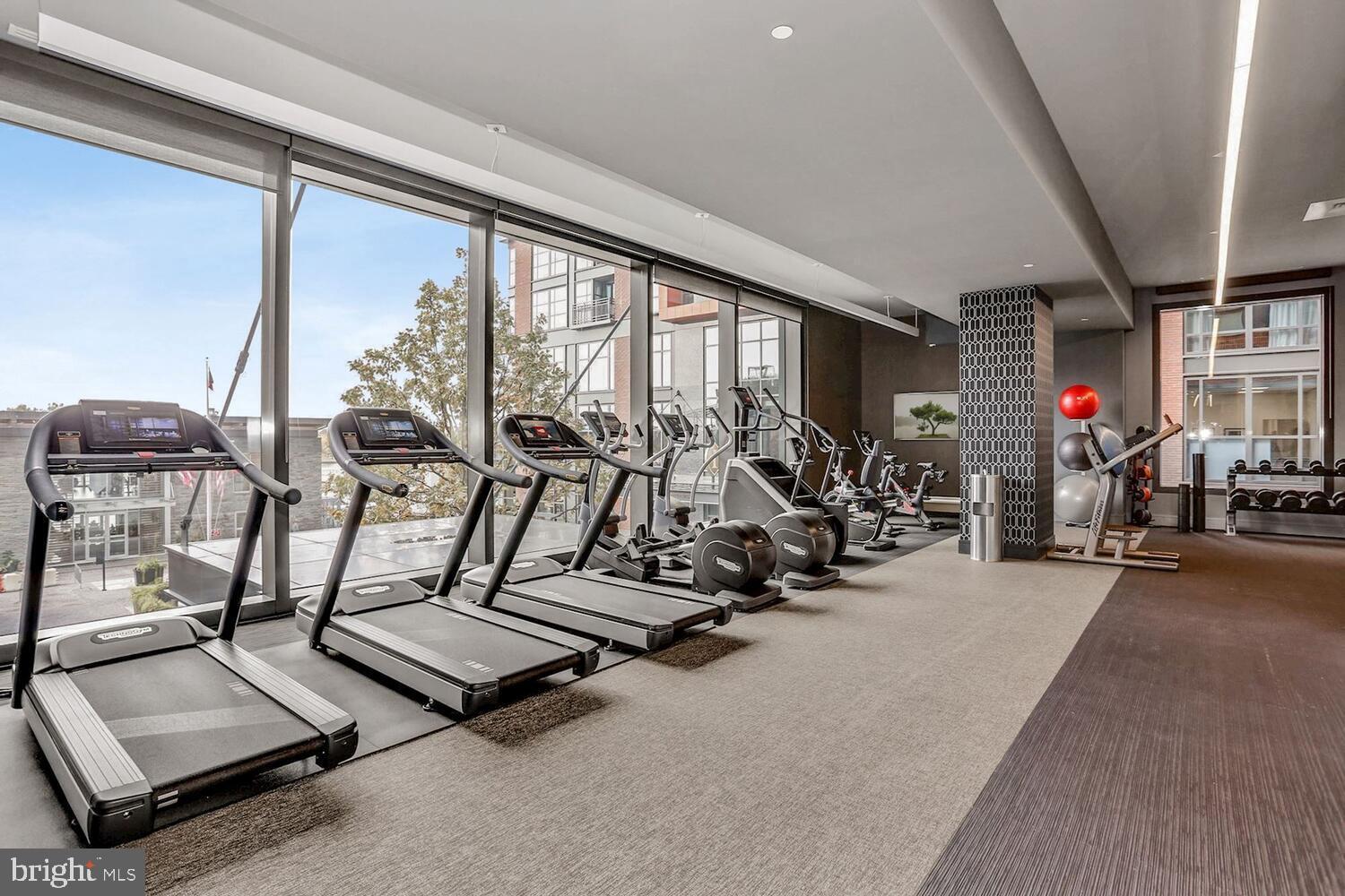 45 Sutton Square Southwest, Unit 1118 Washington, DC 20024 - Photo 39 of 65 State-of-the-art community gym