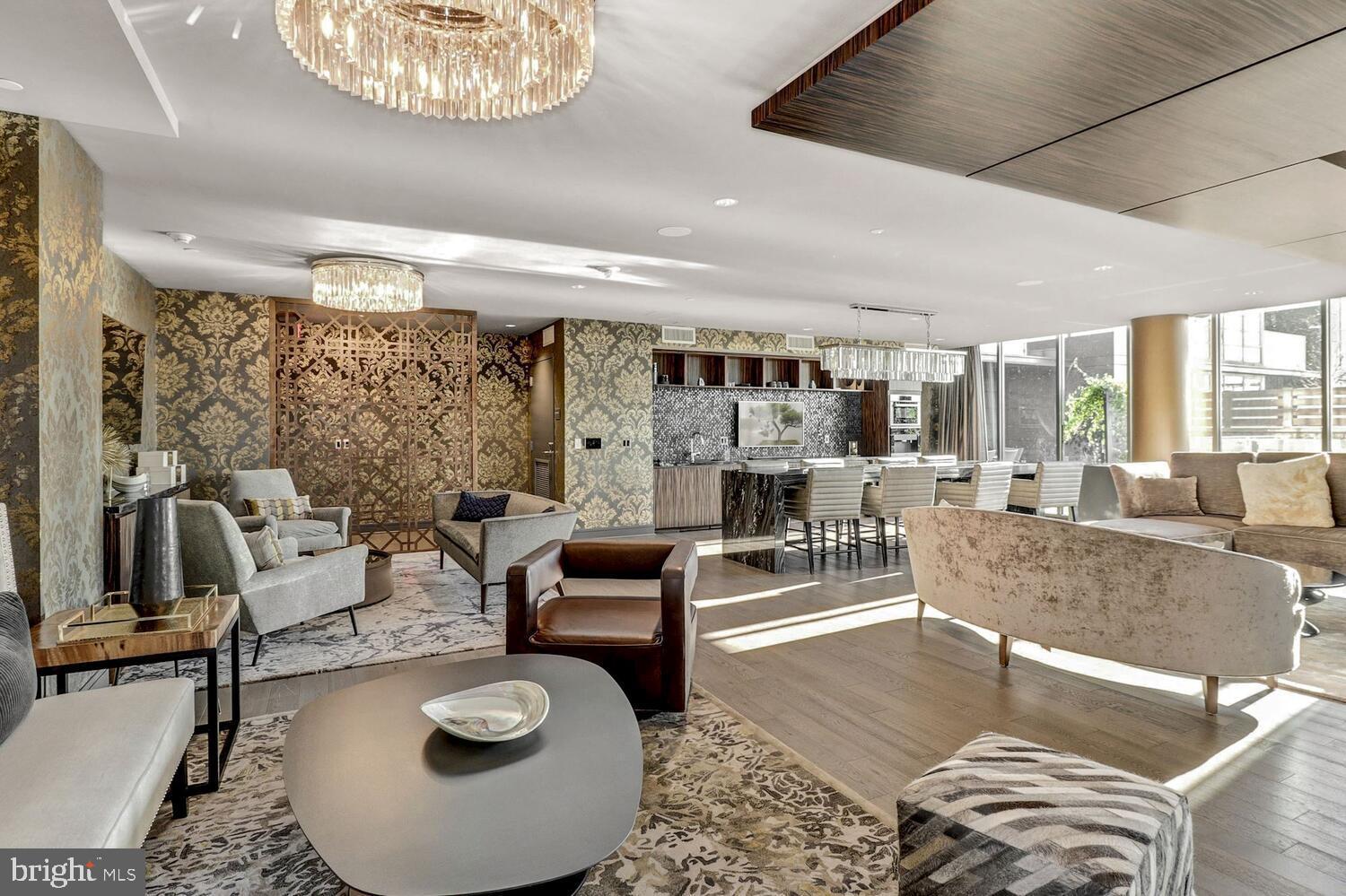 45 Sutton Square Southwest, Unit 1118 Washington, DC 20024 - Photo 44 of 65 Residents' Lounge for large Community events