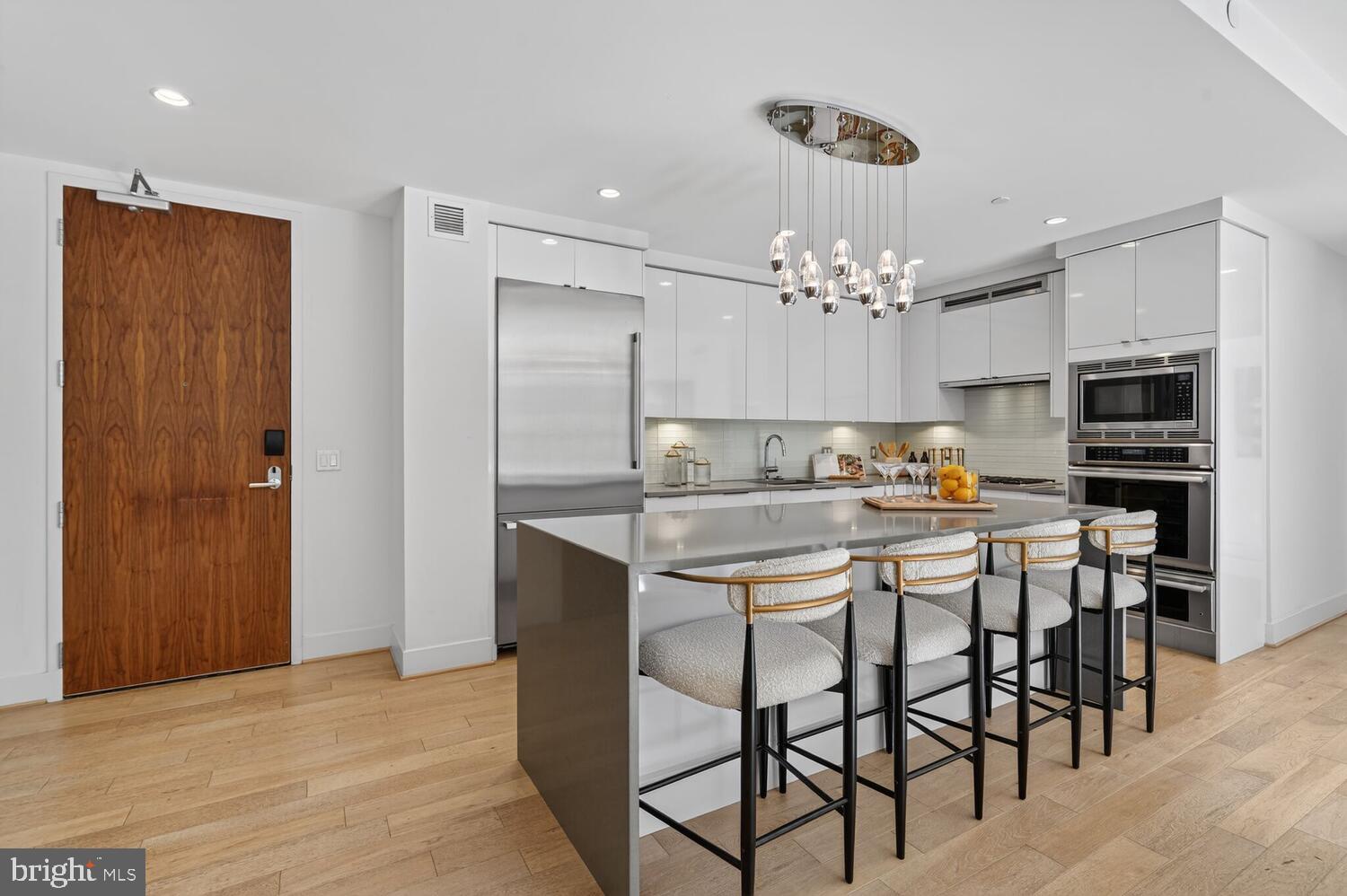 45 Sutton Square Southwest, Unit 1118 Washington, DC 20024 - Photo 6 of 65 Modern European-style Porcelanosa kitchen