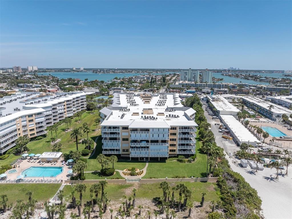 6500 Sunset Way, Unit 316 St. Pete Beach, FL 33706 - Photo 44 of 58 a view of a city with tall buildings