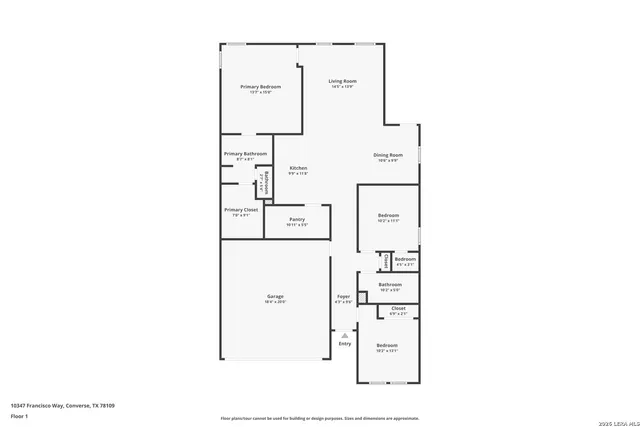 a picture of a floor plan