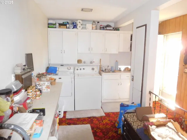 a bed room with a bed and a couch