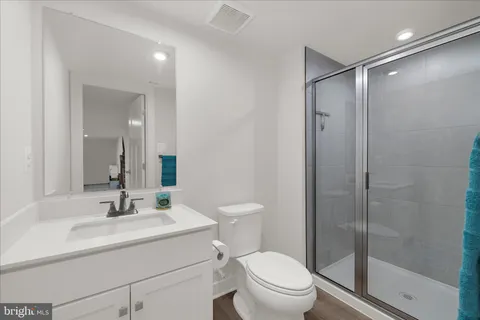 a view of backyard with seating space