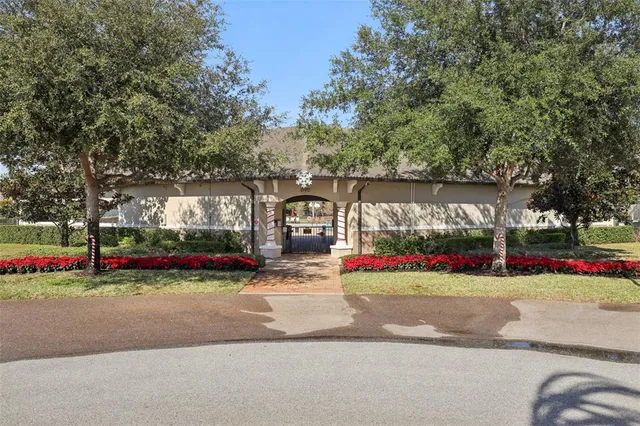 a view of street and sign on the side of the road