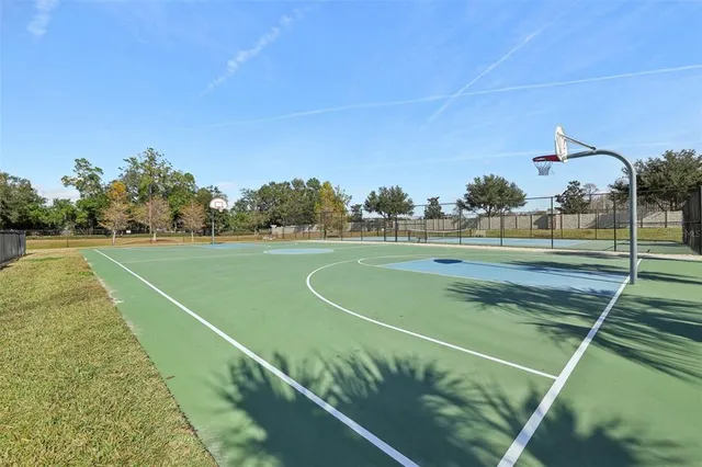 a view of a tennis court