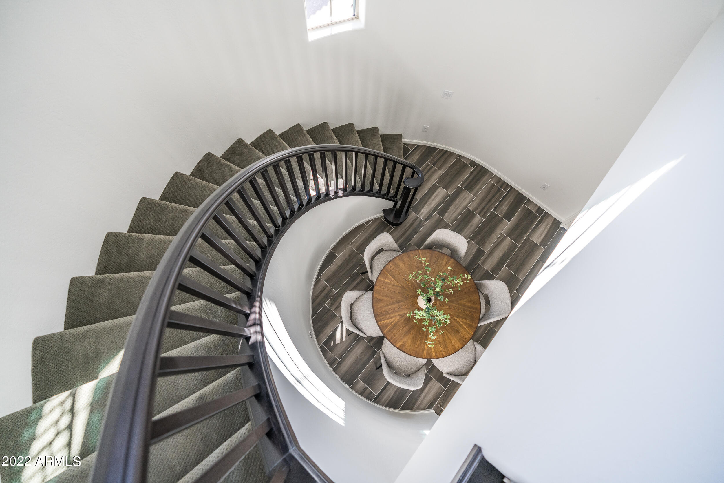 3935 East Rough Rider Road, Unit 1322 Phoenix, AZ 85050 - Photo 11 of 23 Spiral Staircase