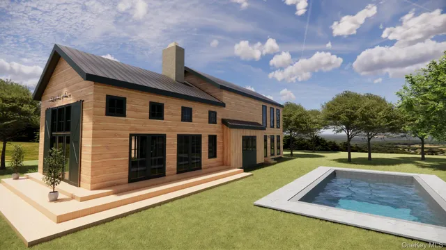 a front view of house with yard