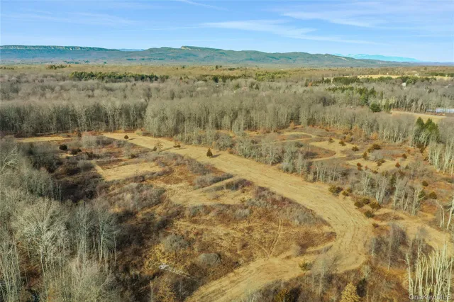 a view of lake with mountain