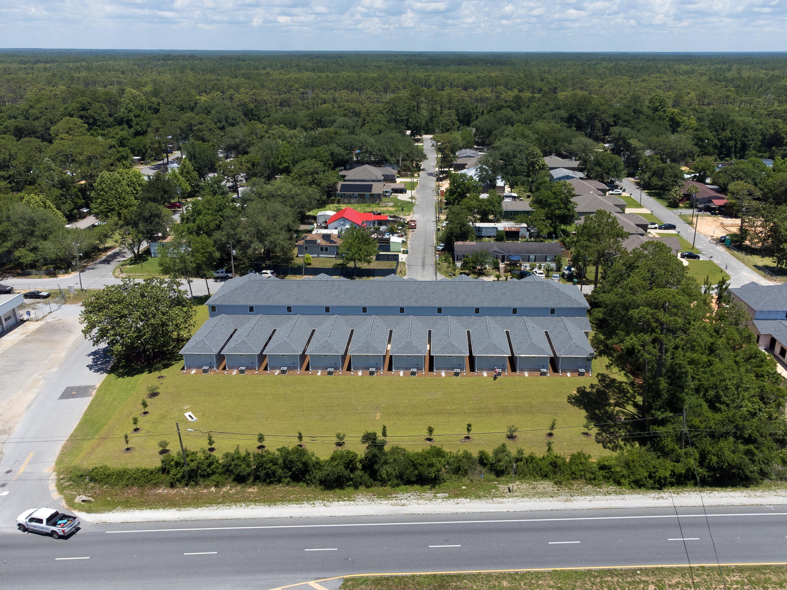 959 Skylark Road Mary Esther, FL 32569 - Photo 40 of 41 an aerial view of a highlighted house