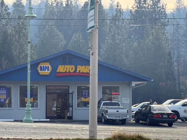 a view of backyard with deck