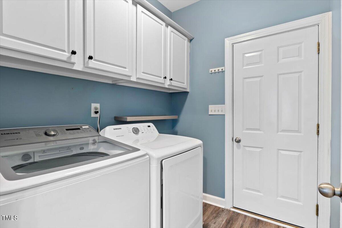 134 Blessed Lane Angier, NC 27501 - Photo 23 of 41 a utility room with dryer and washer
