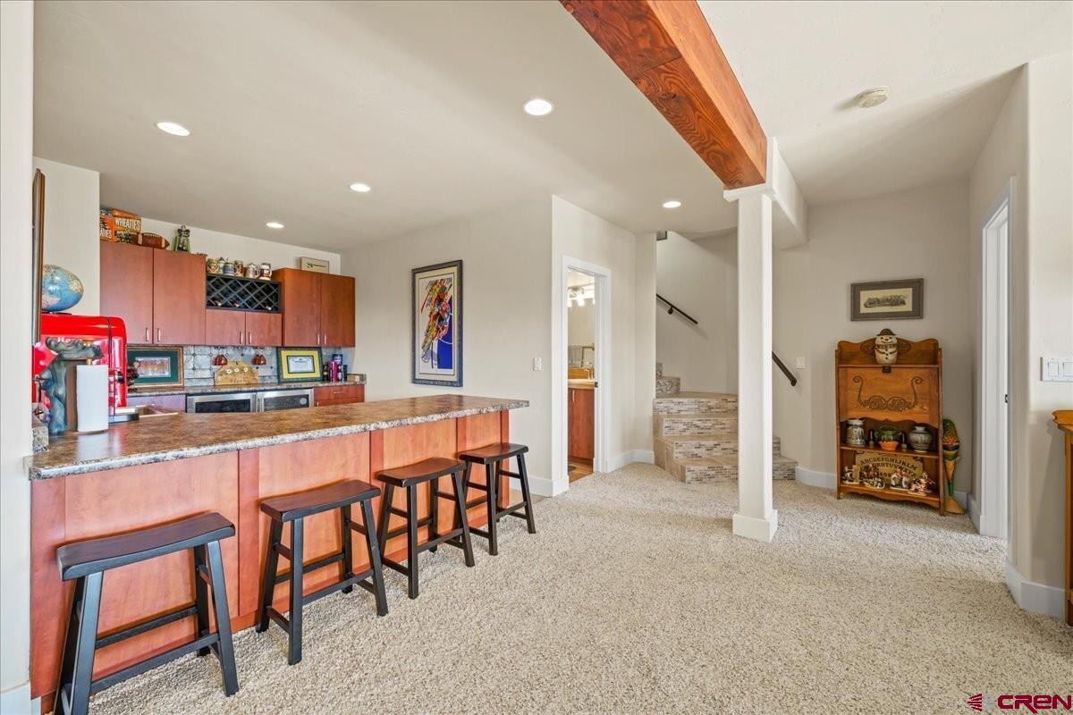 555 Waterview Lane Ridgway, CO 81432 - Photo 31 of 44 a large kitchen with lots of counter space and appliances