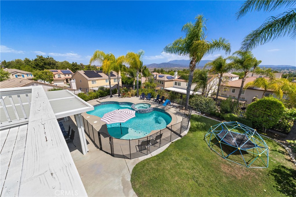 32985 Novara Court Temecula, CA 92592 - Photo 2 of 56 Elevated Backyard And Pool Views From The Second-Story Balcony