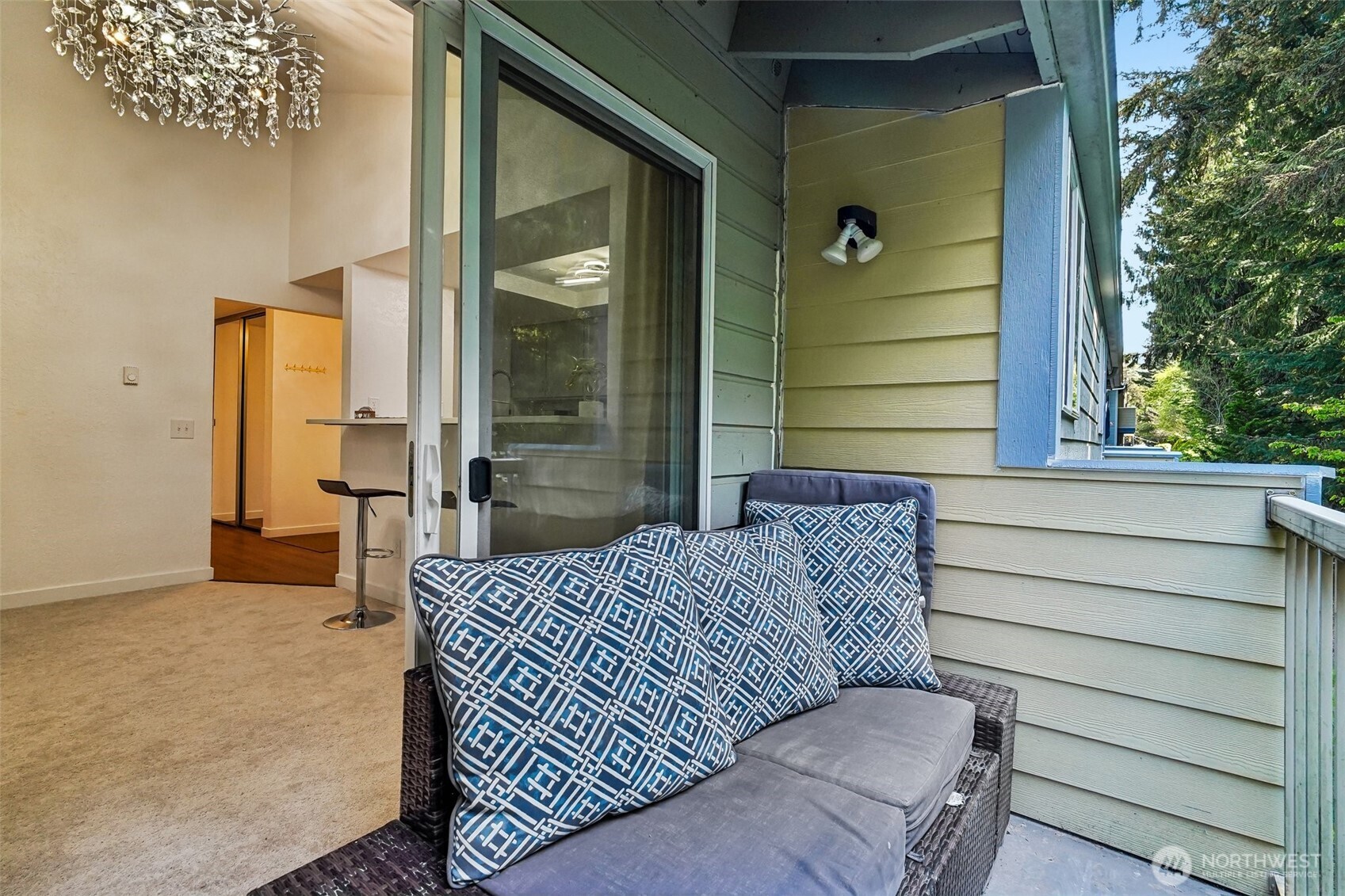14401 Southeast Petrovitsky Road, Unit D205 Renton, WA 98058 - Photo 24 of 32 a view of backyard with cabin