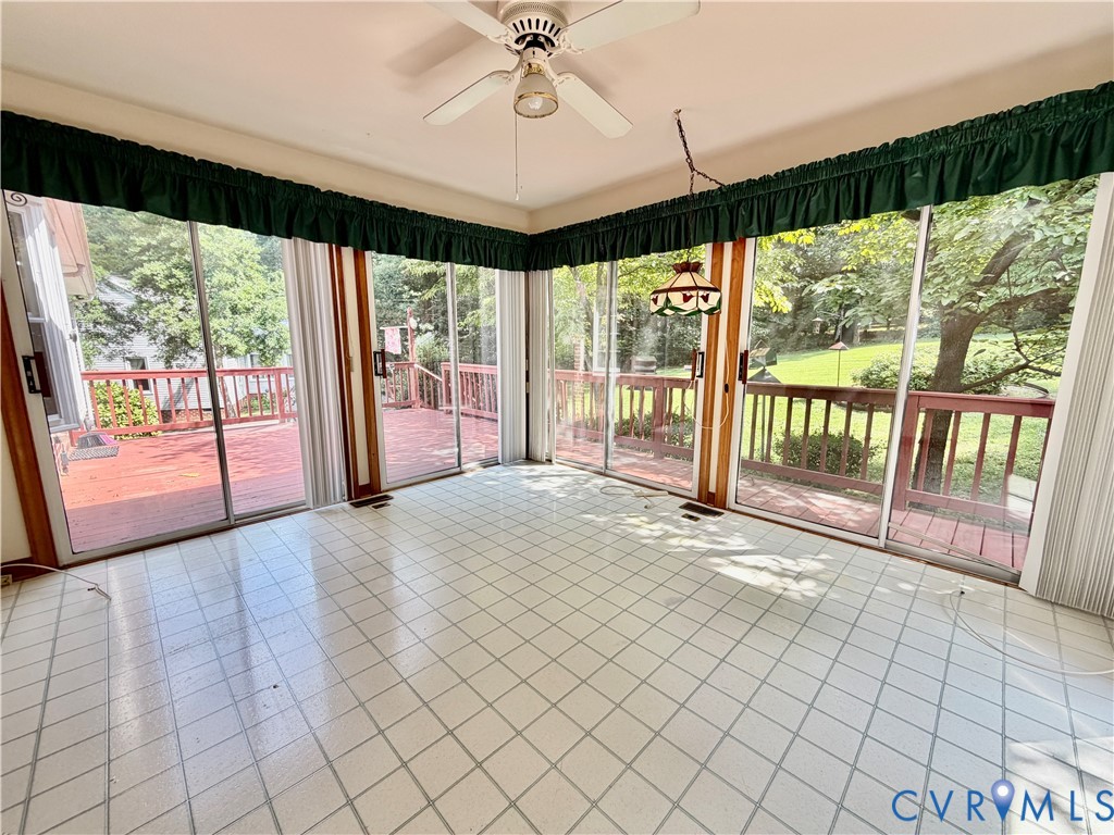 3933 Dunraven Road North Chesterfield, VA 23236 - Photo 14 of 30 an empty room with windows and outdoor view