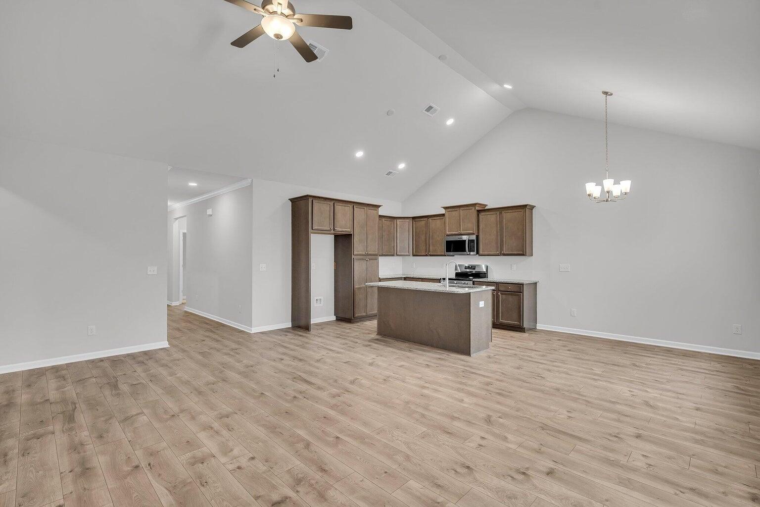 419 Grove End Road Moncks Corner, SC 29461 - Photo 4 of 24 Elliott Family room and kitchen