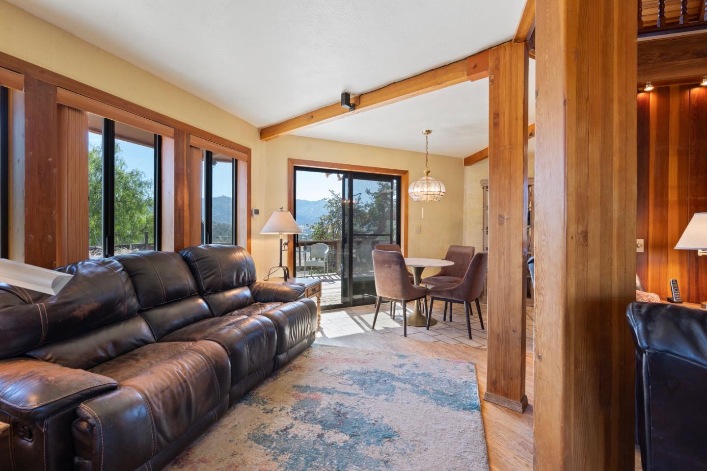 20101 Panoche Road Paicines, CA 95043 - Photo 18 of 97 a living room with furniture and a large window