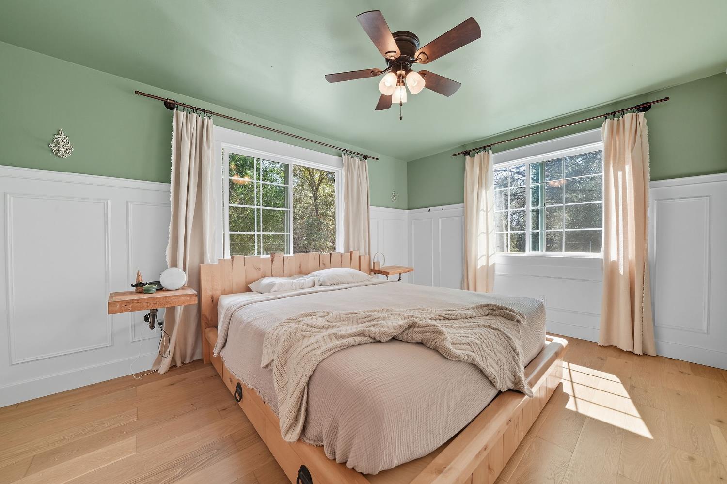 2988 Spring Hill Road San Andreas, CA 95249 - Photo 37 of 95 a bed sitting in a spacious bedroom next to a window