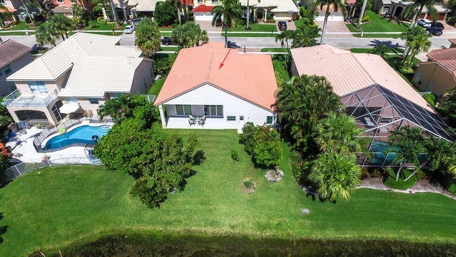 19627 Dinner Key Drive Boca Raton, FL 33498 - Photo 30 of 46 an aerial view of a house