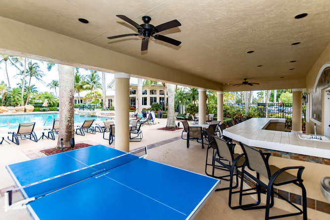 19627 Dinner Key Drive Boca Raton, FL 33498 - Photo 44 of 46 a view of a dining room with furniture window and outside view