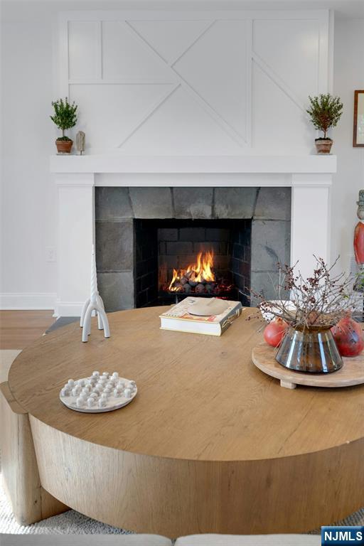 30 Edgecliff Road Montclair, NJ 07043 - Photo 8 of 46 a kitchen with a sink and a fireplace