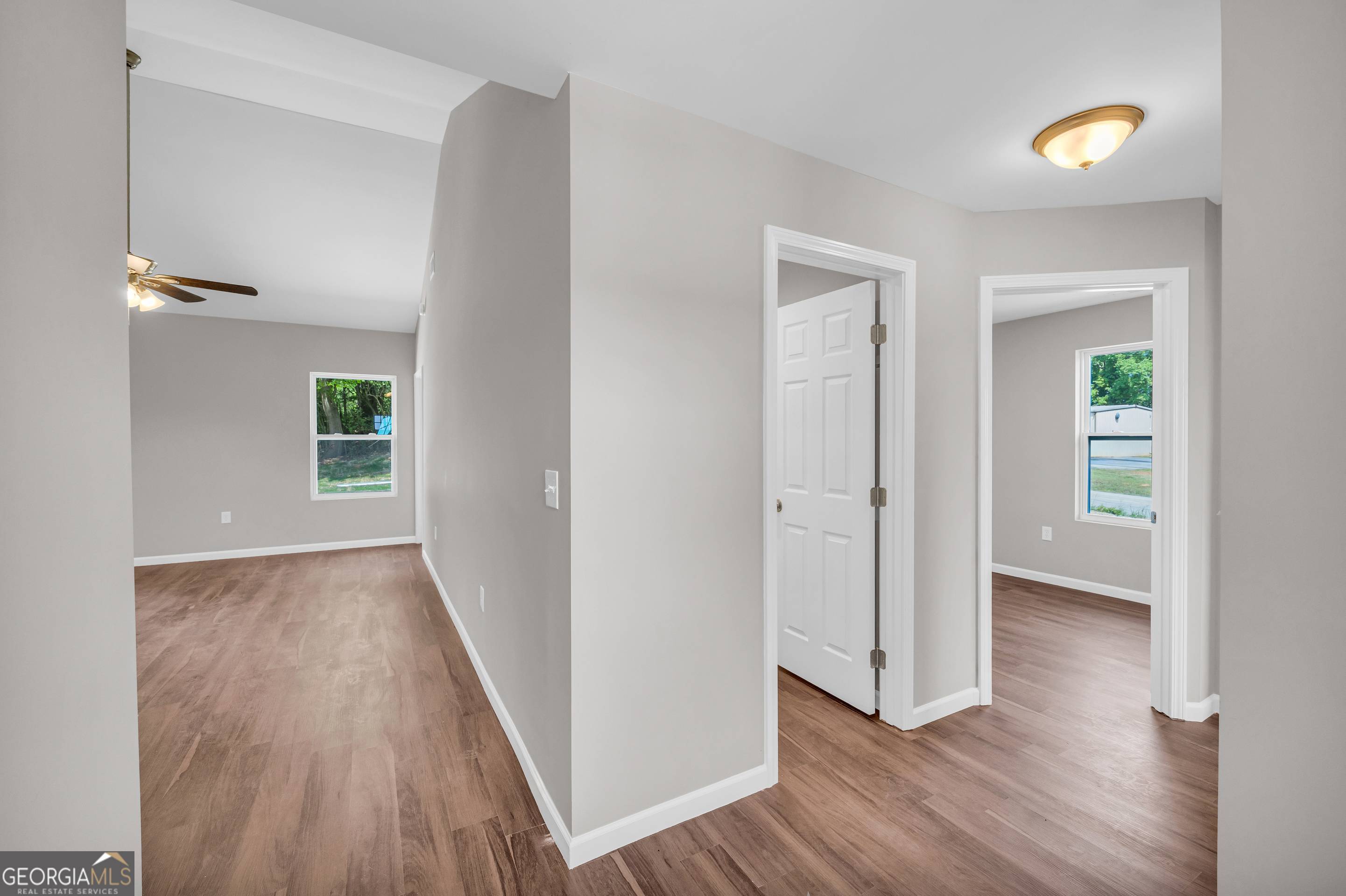 150 Adaline Court Carnesville, GA 30521 - Photo 7 of 23 a view of a hallway with wooden floor
