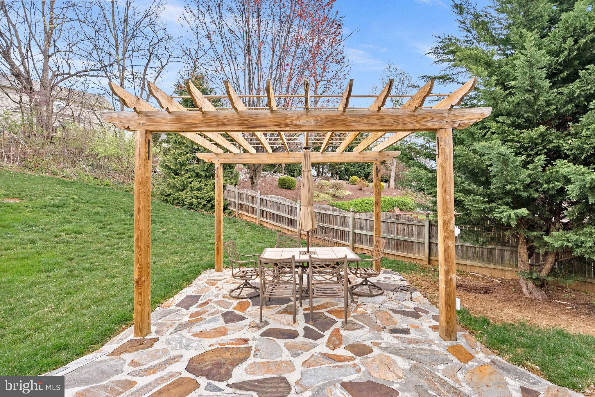 1921 Harvest Drive Winchester, VA 22601 - Photo 42 of 44 a view of a patio with a table and chairs