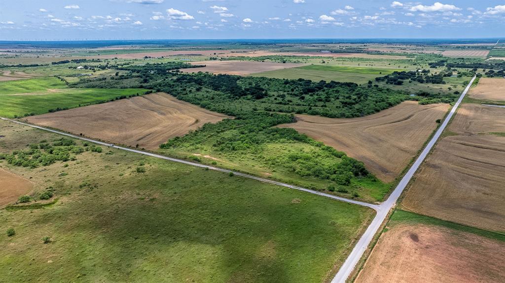3 Scobee Road Olney, TX 76374 - Photo 12 of 21 Aerial view of sparsely populated area with property boundaries highlighted