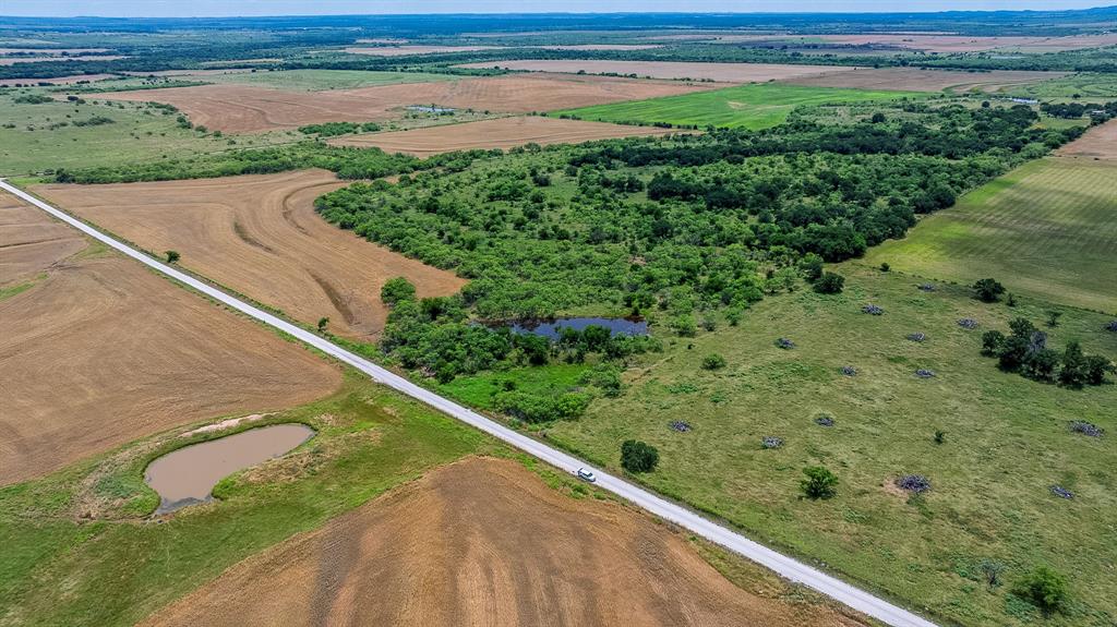 3 Scobee Road Olney, TX 76374 - Photo 19 of 21 Aerial view of property's location with property boundaries highlighted and rural landscape