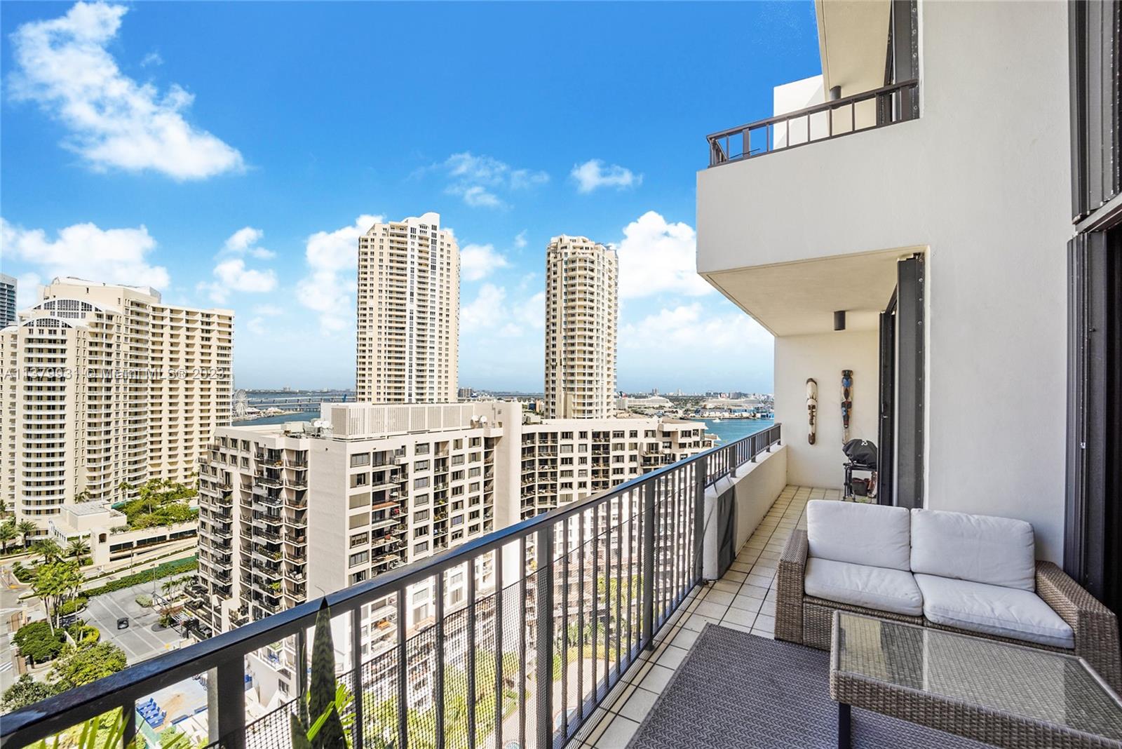 520 Brickell Key Drive, Unit APH10 Miami, FL 33131 - Photo 22 of 23 a view of city from balcony
