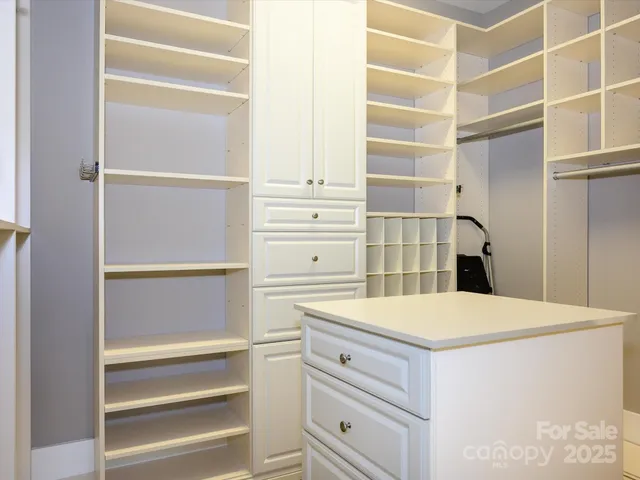 a close up of a dresser