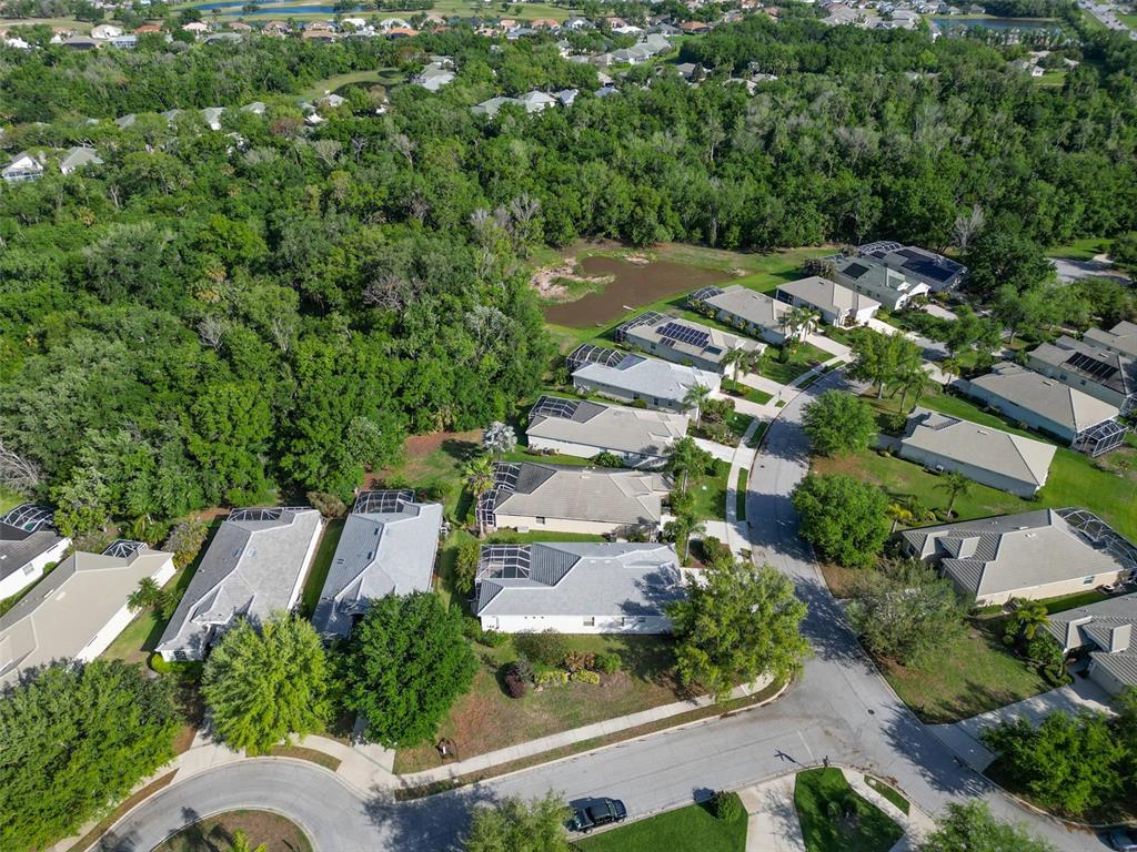 12150 Mapleridge Drive Parrish, FL 34219 - Photo 31 of 45 an aerial view of residential house with outdoor space