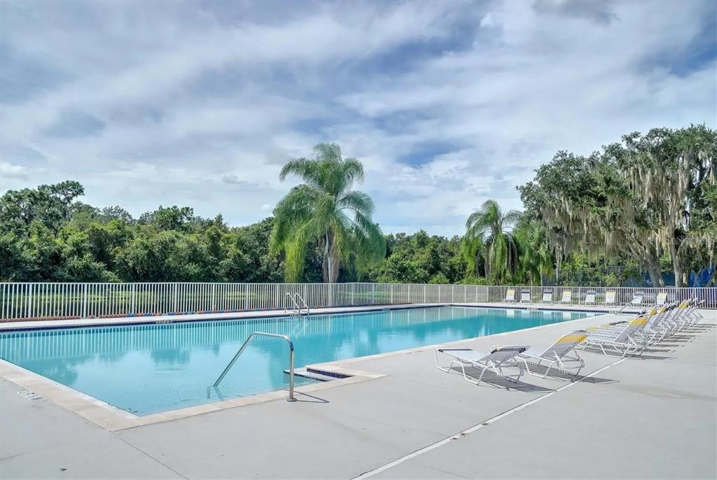 12150 Mapleridge Drive Parrish, FL 34219 - Photo 45 of 45 a view of a swimming pool and a yard