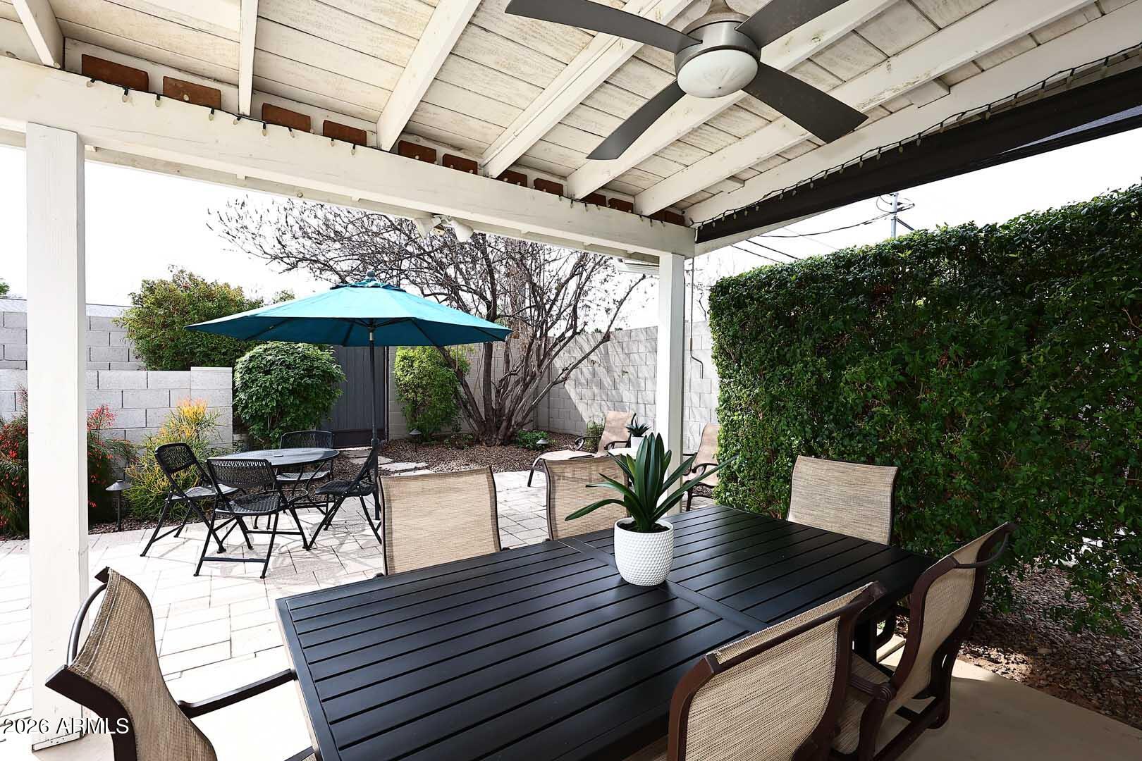 2525 East Pierson Street Phoenix, AZ 85016 - Photo 32 of 36 a view of a patio with furniture
