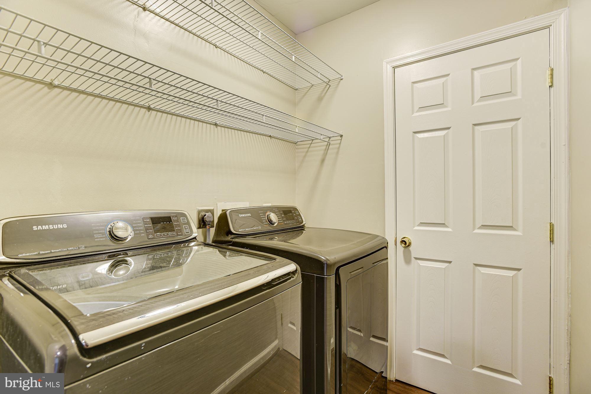 9406 Guilford Road Columbia, MD 21046 - Photo 27 of 35 Laundry Room with NEW Washer & Dryer
