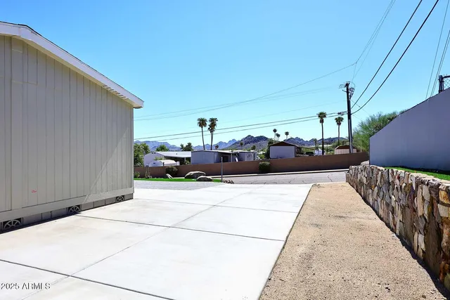 a terrace view with seating space