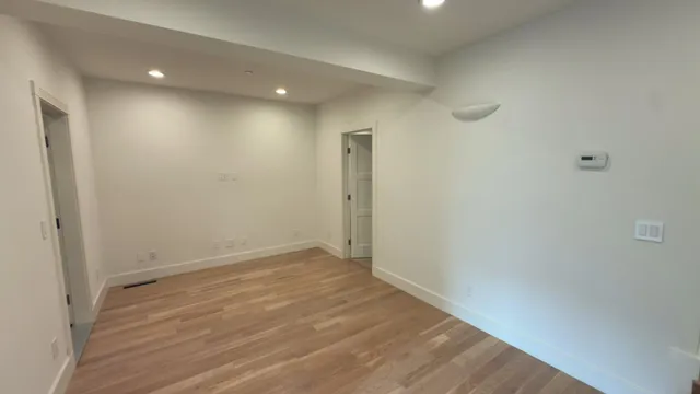 a view of empty room