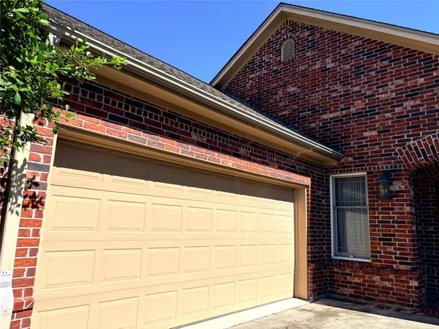 a front view of a building