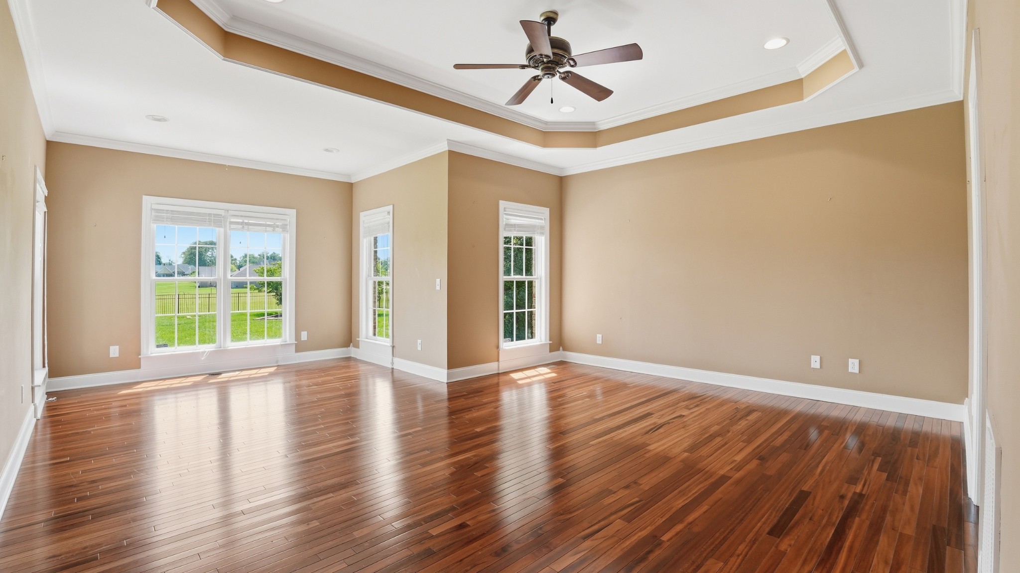 292 Ridgecrest Drive Winchester, TN 37398 - Photo 29 of 62 a view of an empty room with wooden floor and a window
