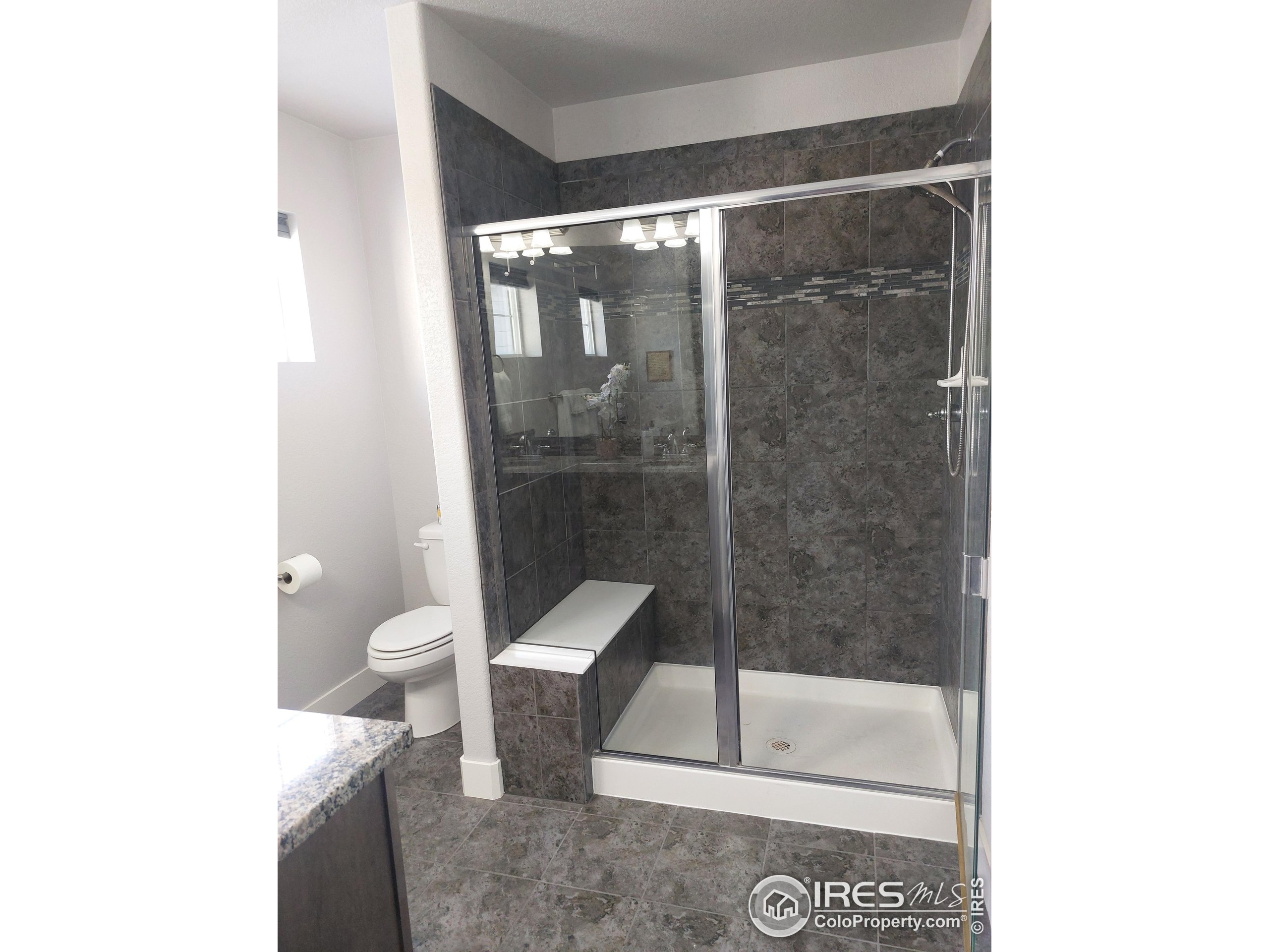 2263 Adobe Drive Fort Collins, CO 80525 - Photo 17 of 25 a bathroom with a shower and toilet