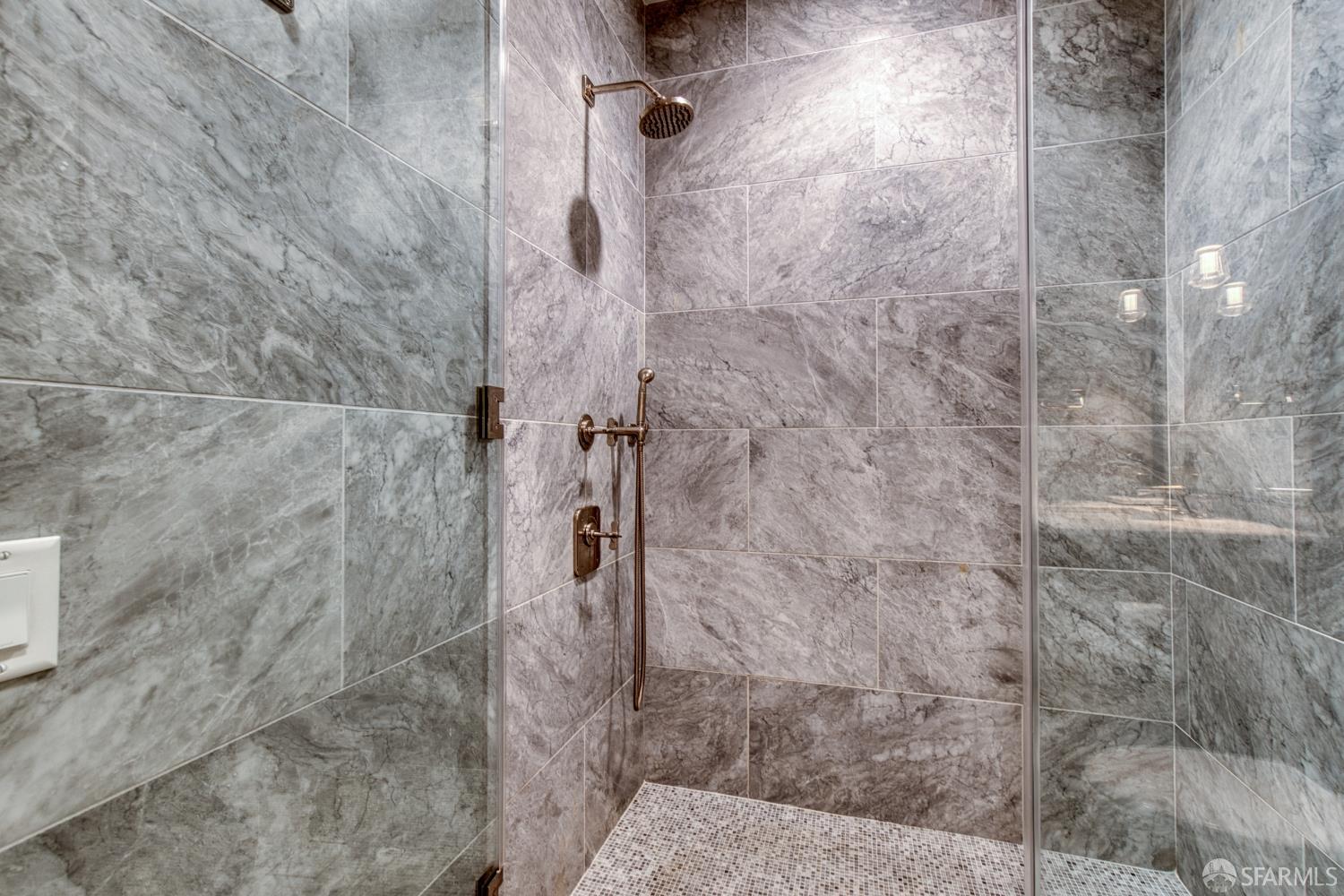 288 Pacific Avenue, Unit 2F San Francisco, CA 94111 - Photo 15 of 34 a bathroom with a shower