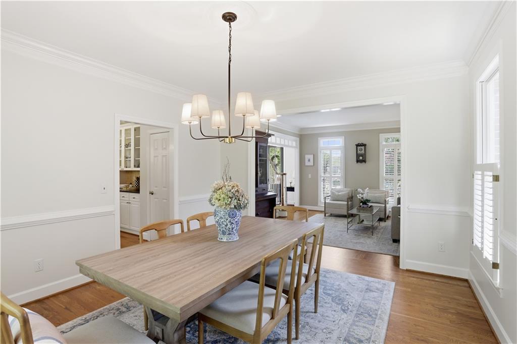 4662 Gilhams Road Roswell, GA 30075 - Photo 8 of 71 a view of a dining room and livingroom view