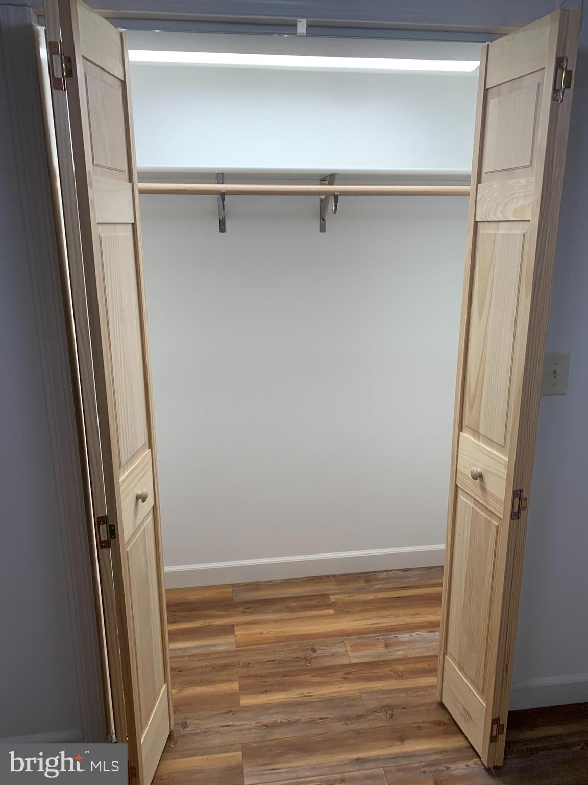 Backroom closet